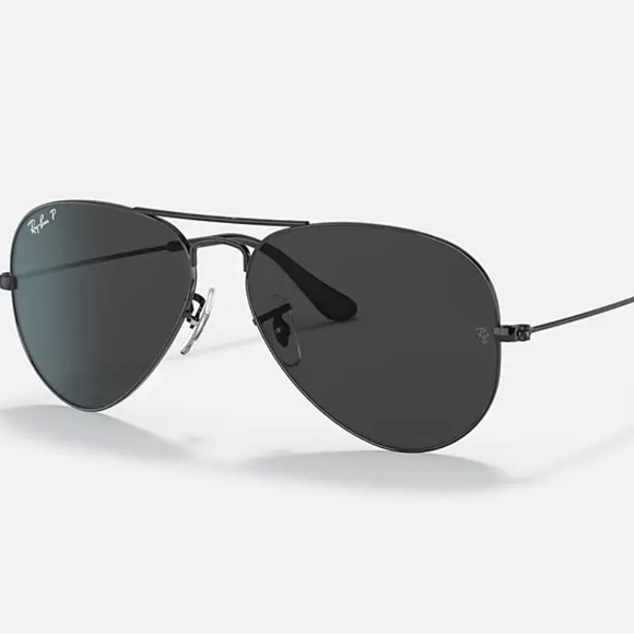 RayBan Accessories Total Black Aviator Poshmark